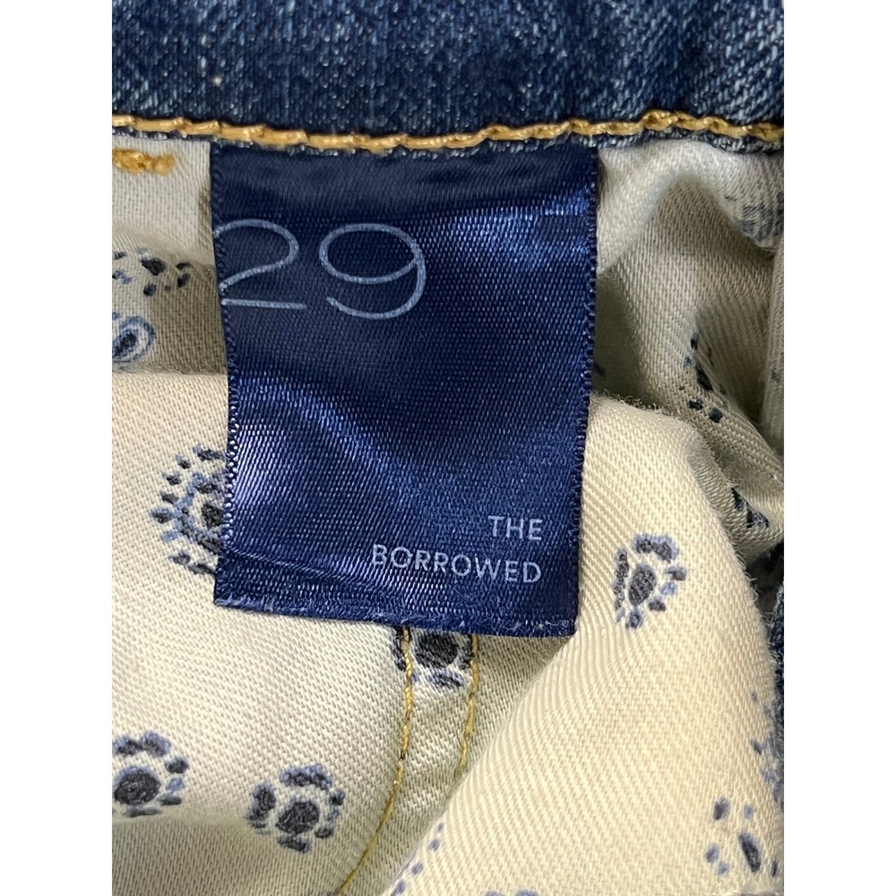 Pilcro and the Letterpress Blue Patchwork Cropped Jeans - Picture 6 of 12